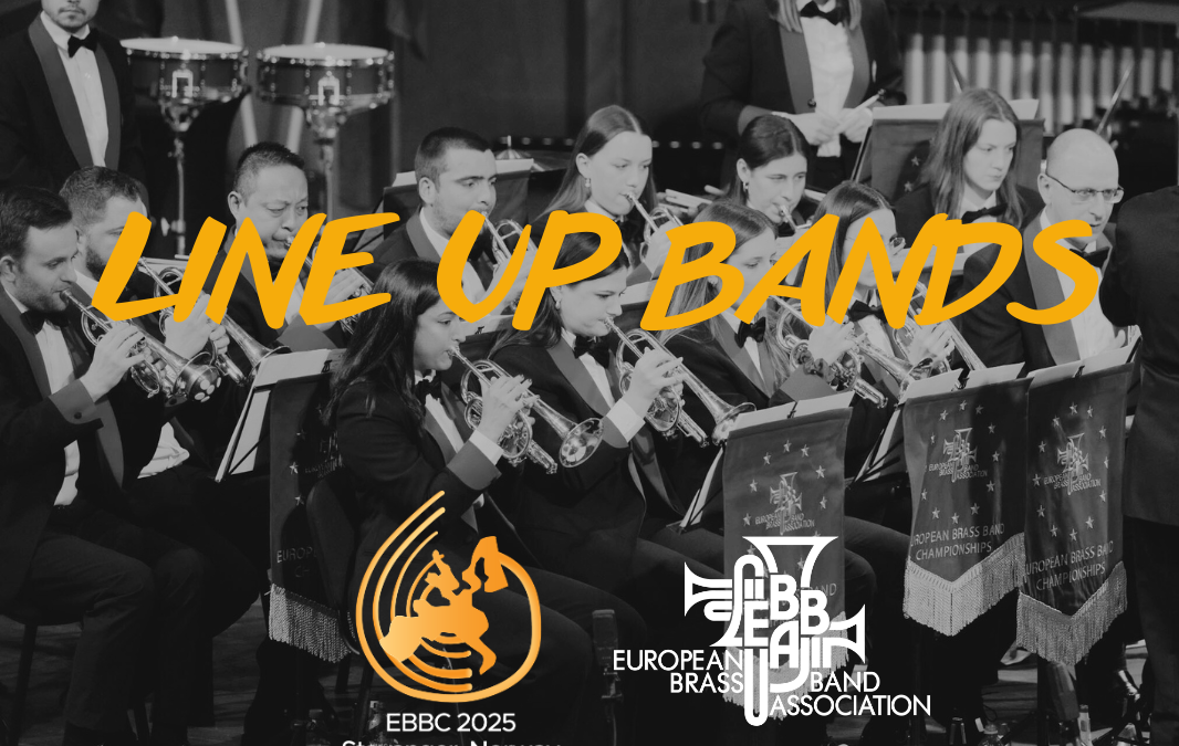 EBBC 2025- Band line-up