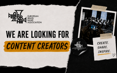 EBBA is looking for Content Creators